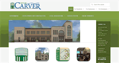 Desktop Screenshot of cityofcarver.com
